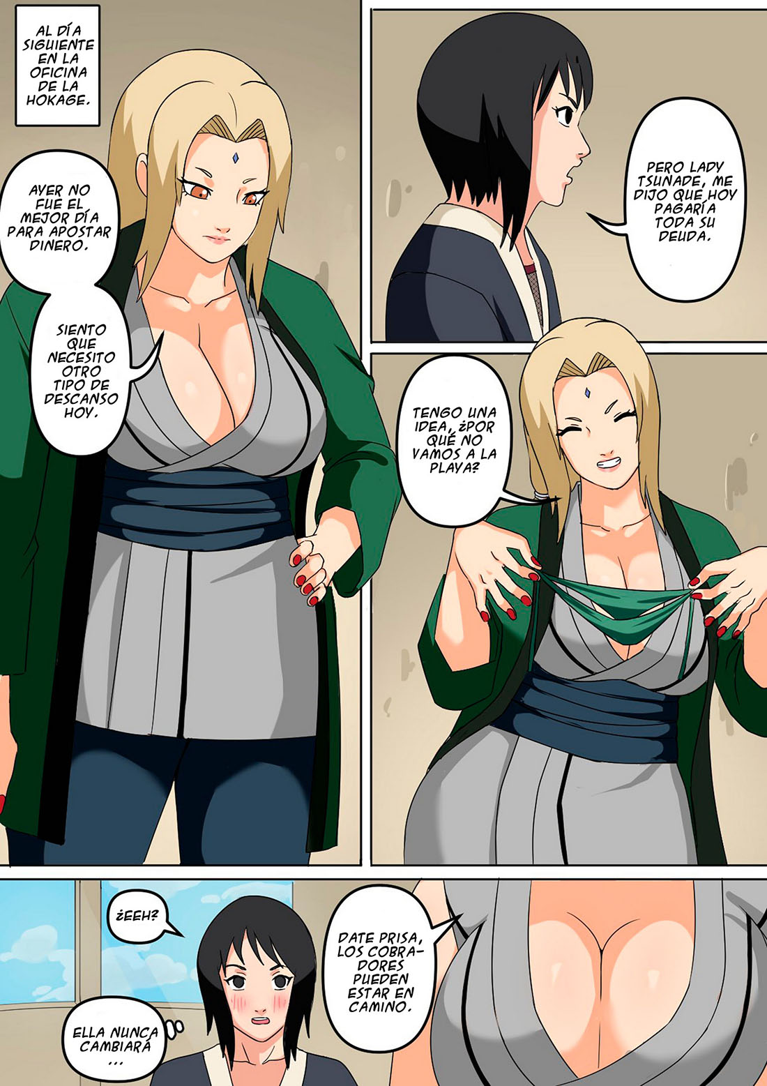 [Pink Pawg] TSUNADE & INO Double Trouble (Naruto Shippuden)