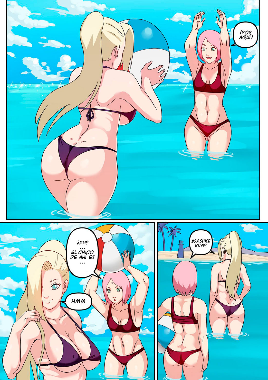 [Pink Pawg] TSUNADE & INO Double Trouble (Naruto Shippuden)