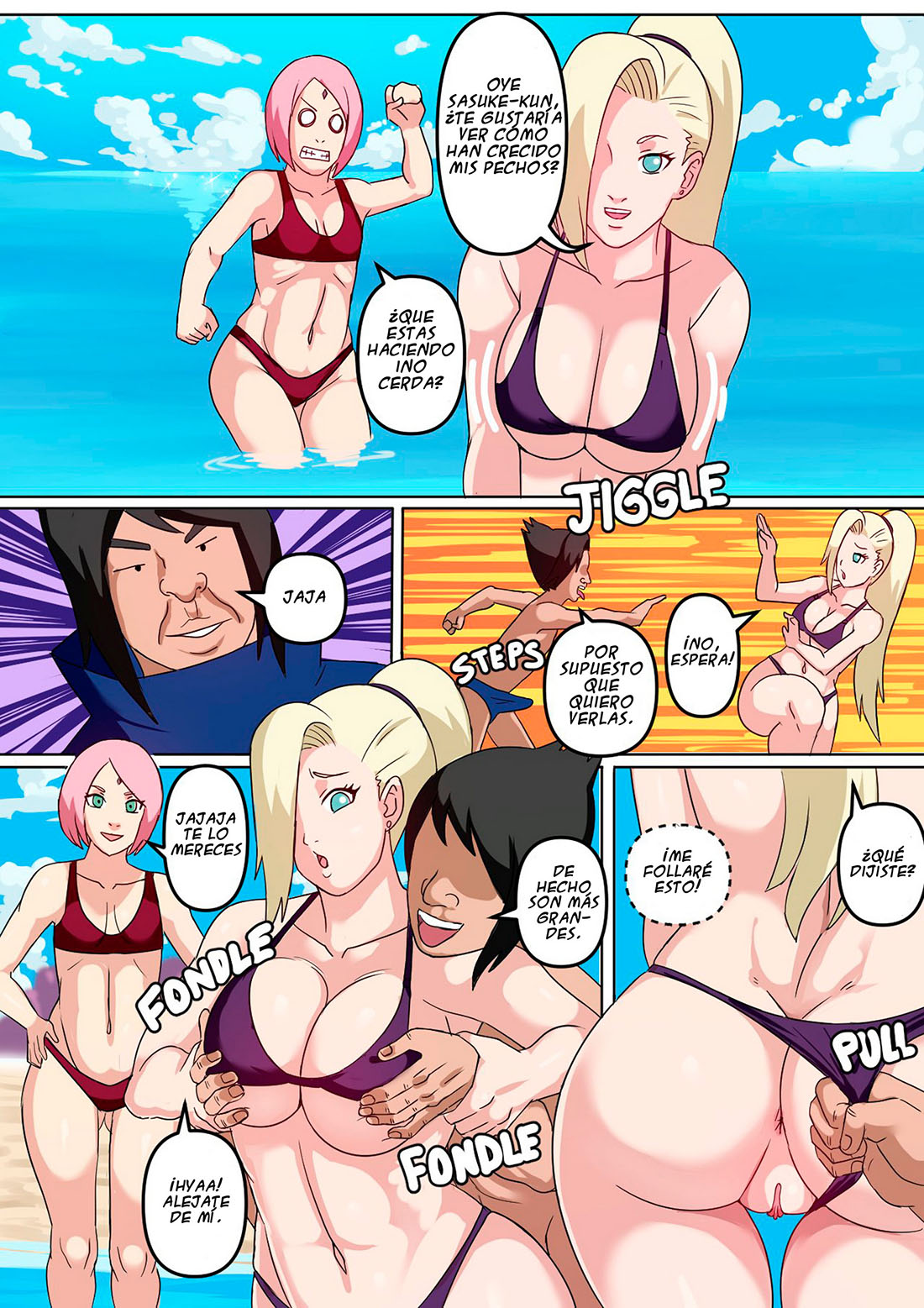 [Pink Pawg] TSUNADE & INO Double Trouble (Naruto Shippuden)