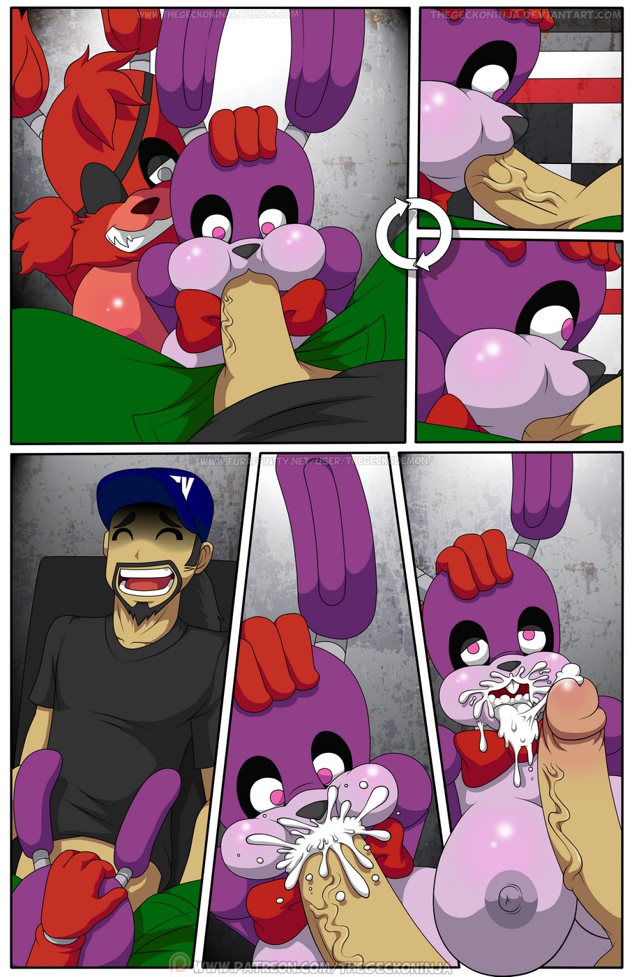 [Thegeckoninja] Five Fucks At Freddys