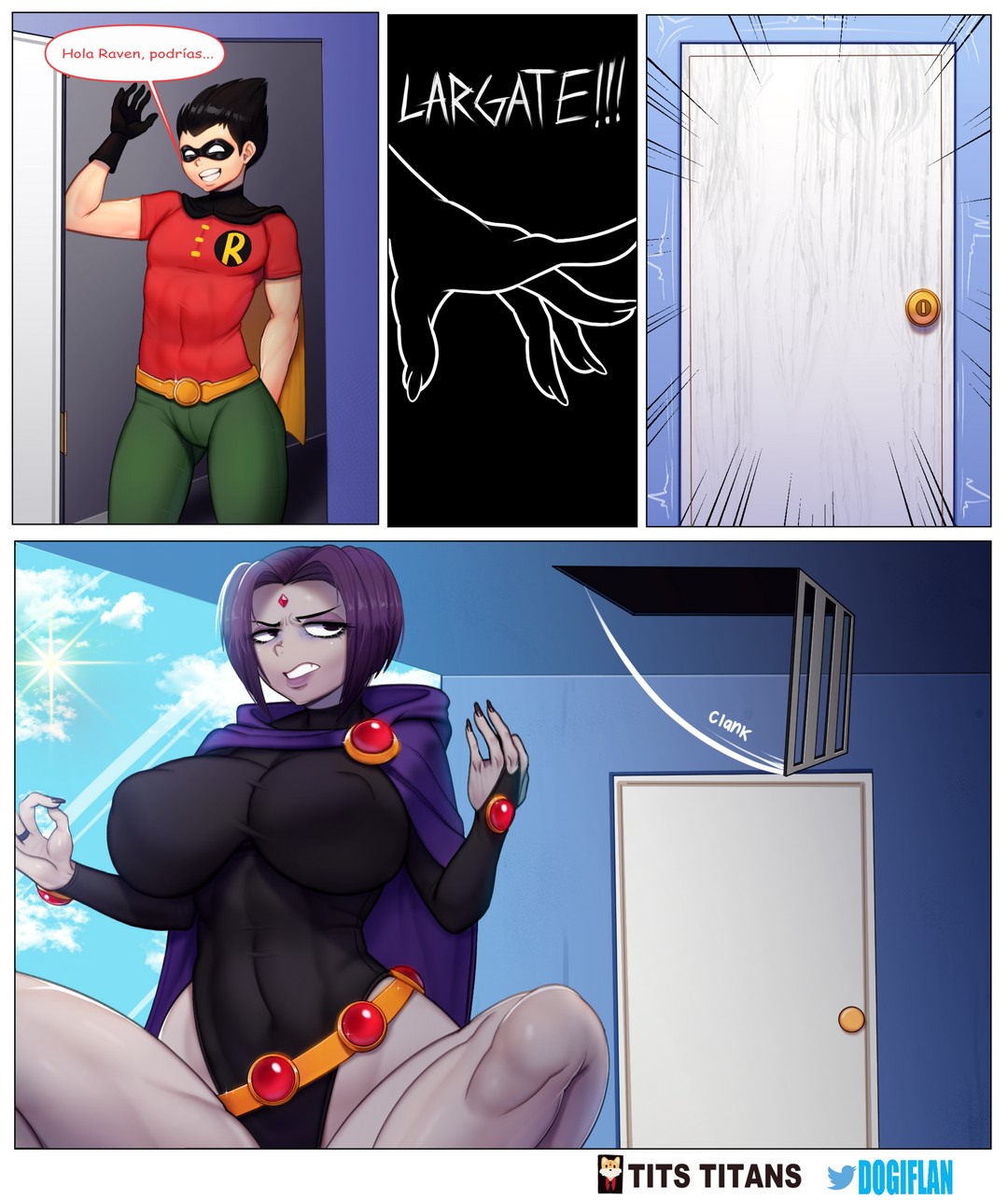 [Dogiflan] Tits Titans (Teen Titans)