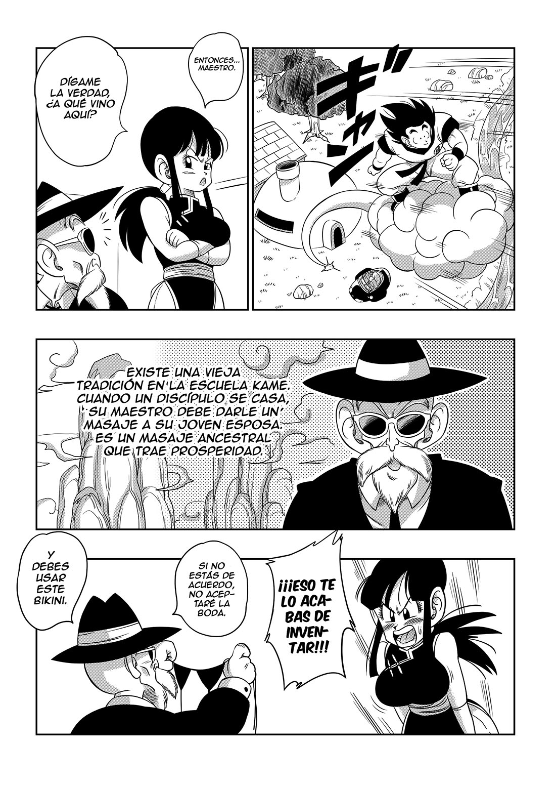 [Yamamoto] Una Antigua Tradicion — ¡ACOSAR a la Joven ESPOSA! (Dragon Ball)