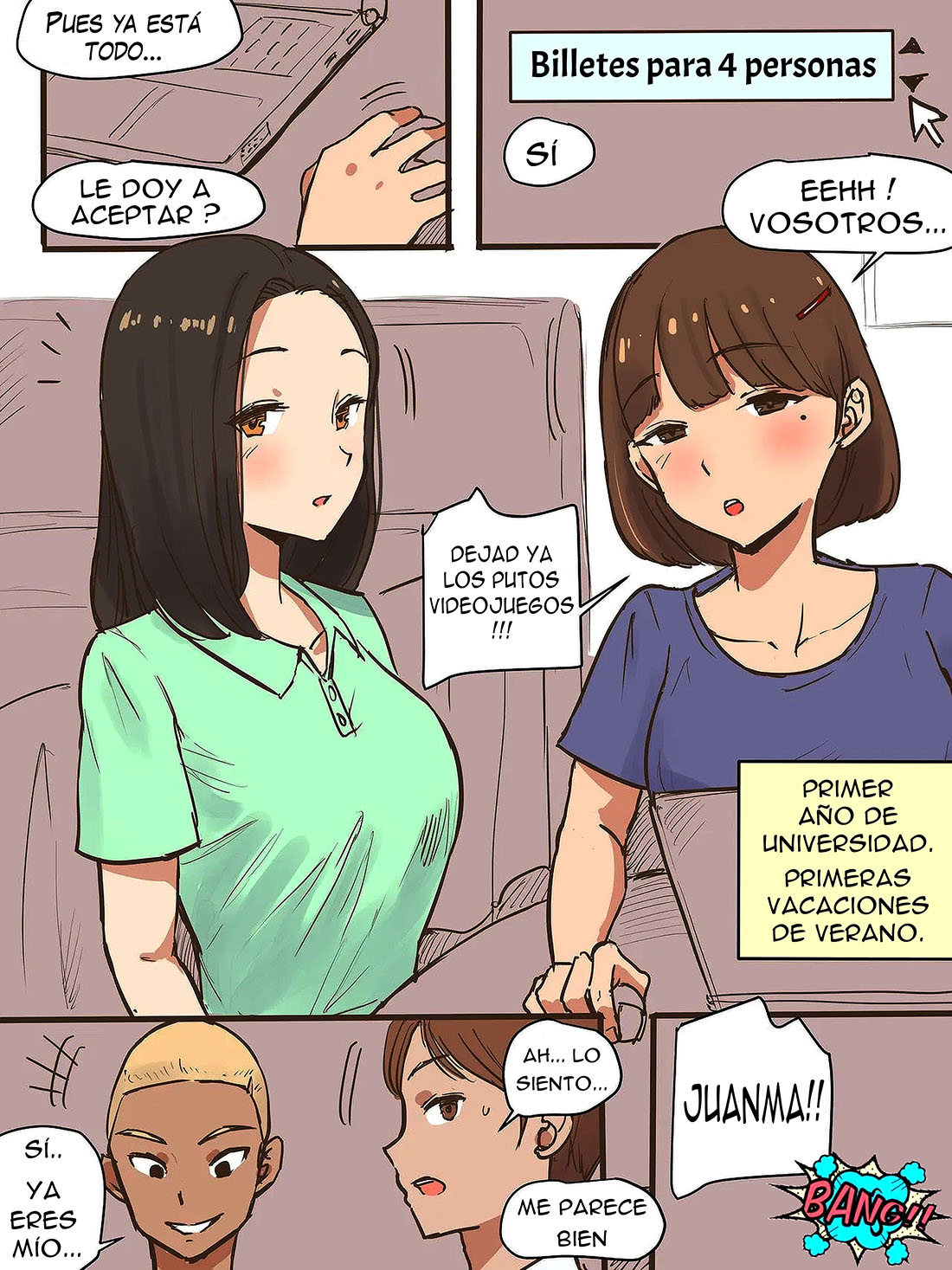 [Laliberte] VACACIONES sin Limites (Comic Porn)