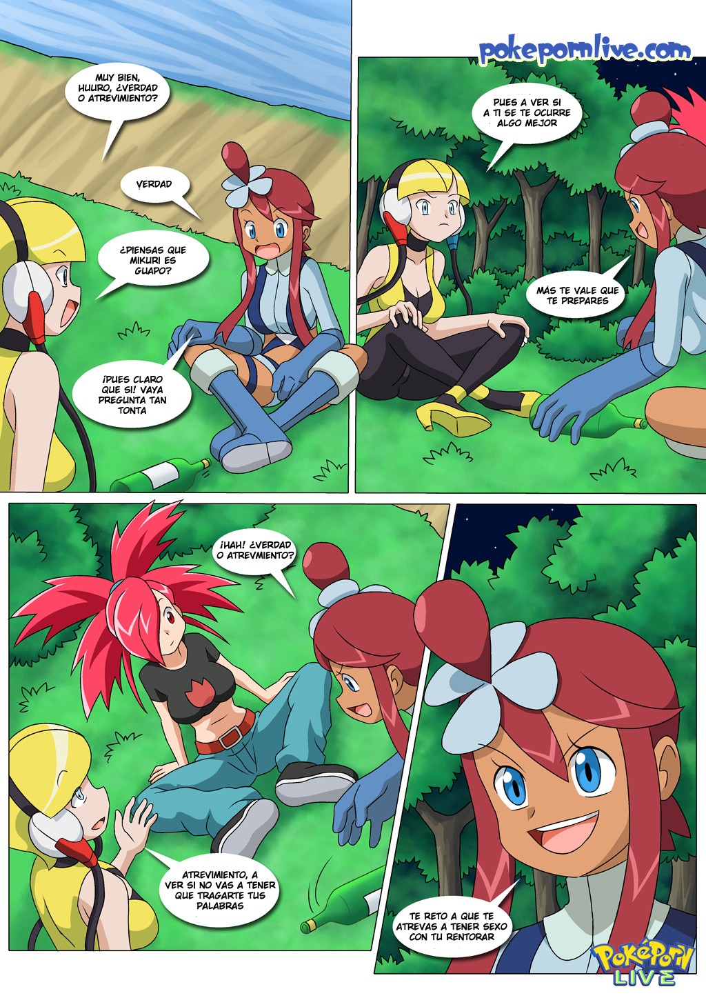 [Palcomix] Verdad o ATREVIMIENTO (Pokémon)