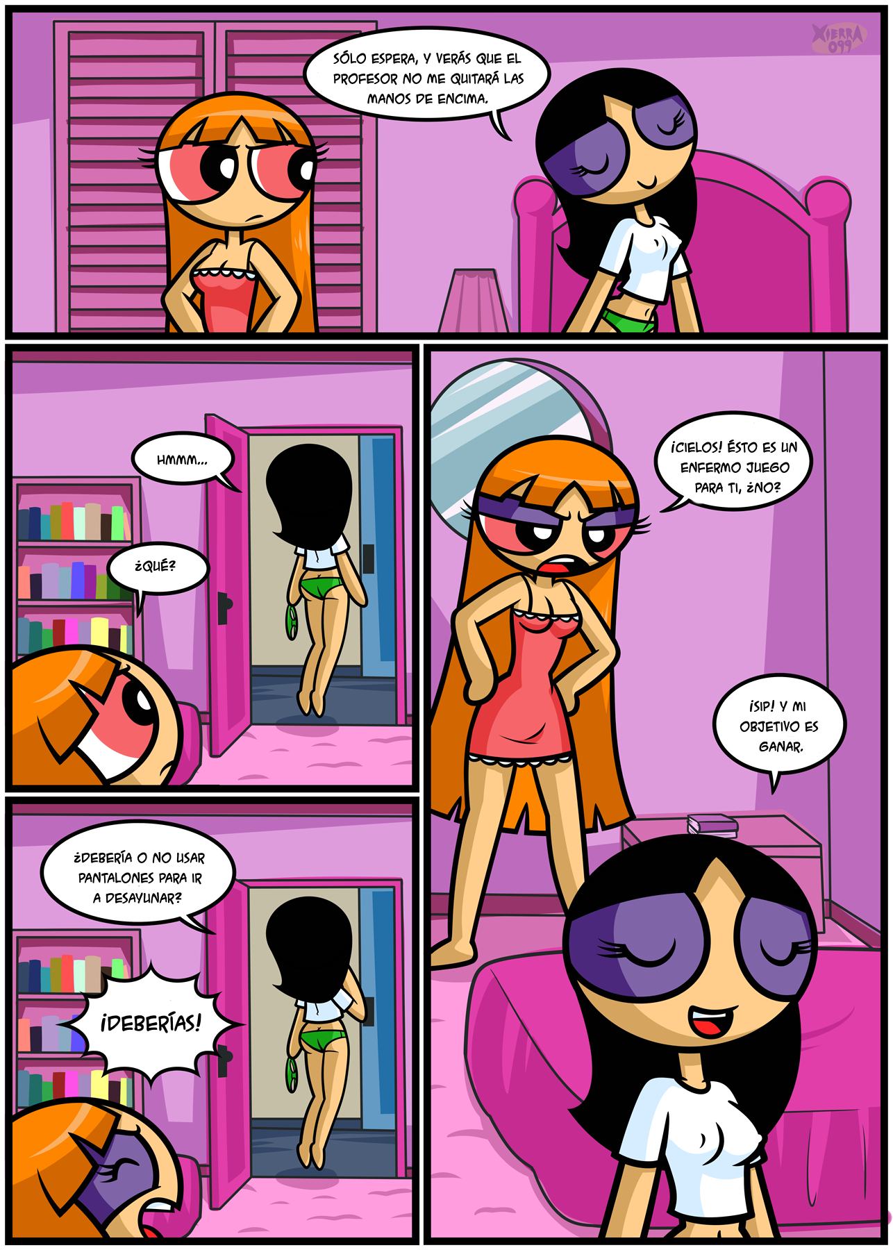 [Xierra099] Buttercup’s Game (Powerpuff Girls)