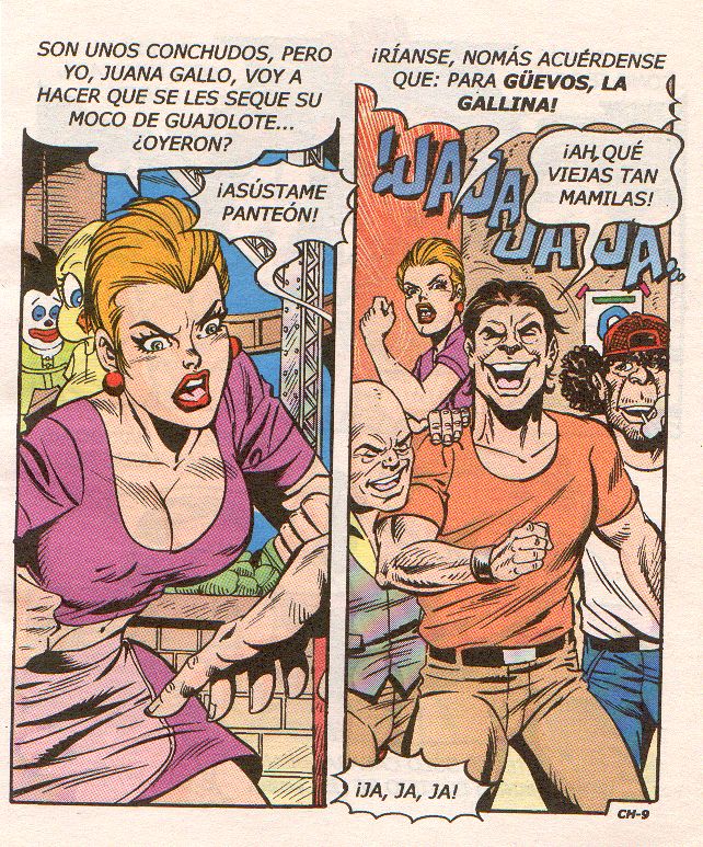 [Comics Mexicanos] Chambeadoras 214