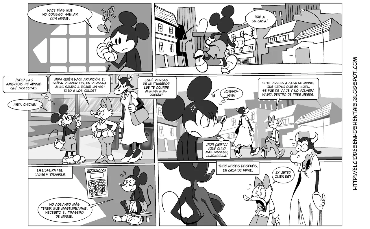 [Hellcio] Minie popozuda – Minnie pechugona (Mickey Mouse)