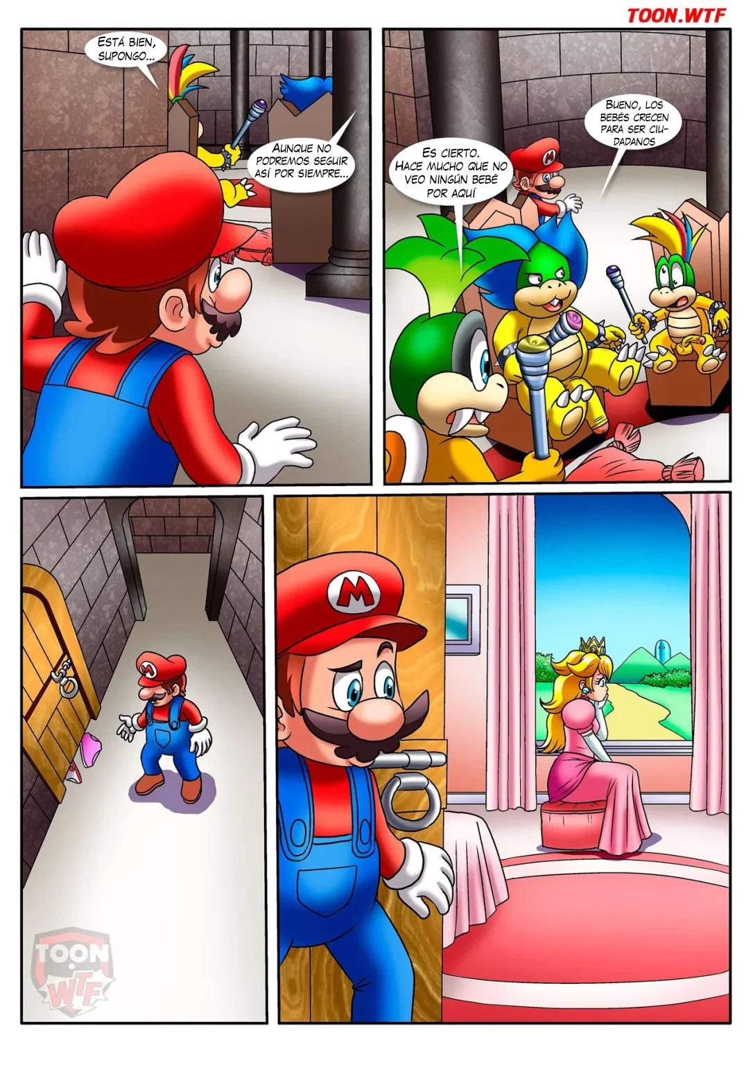 [Palcomix] Carnal Castle in Super Mario