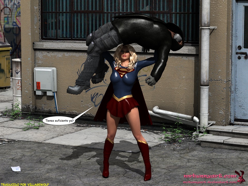 [MrBunnyArt] Supergirl vs Cain (Superman)