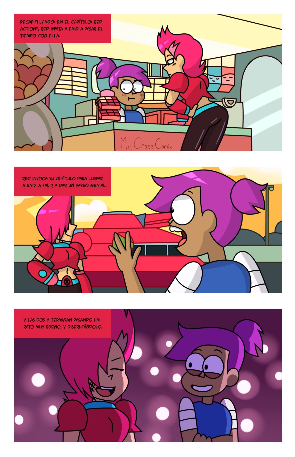 [Mr.ChaseComix] Red Hot Action (Ok K.O. lets be heroes!)