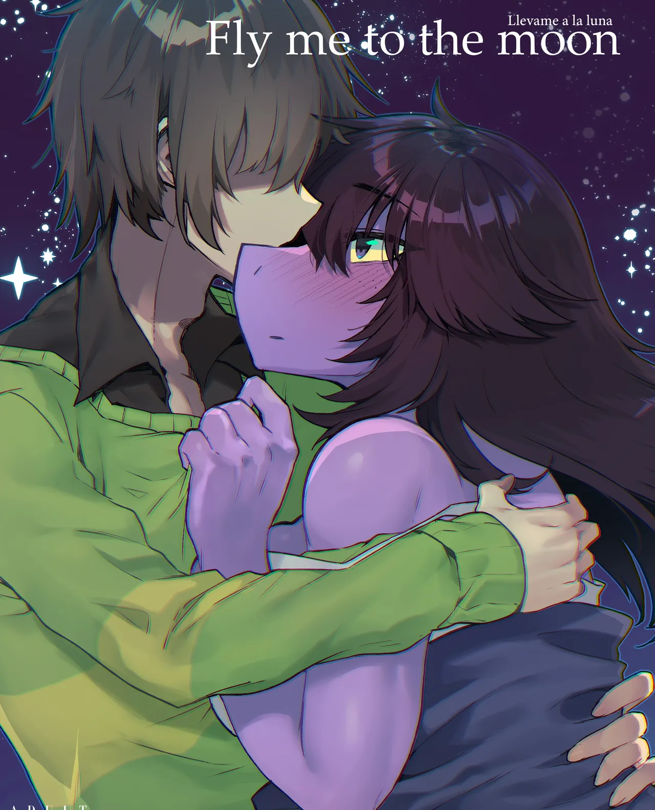 [Komugiko] Tell Me That You Love Me (Fly me to the moon) (Deltarune)