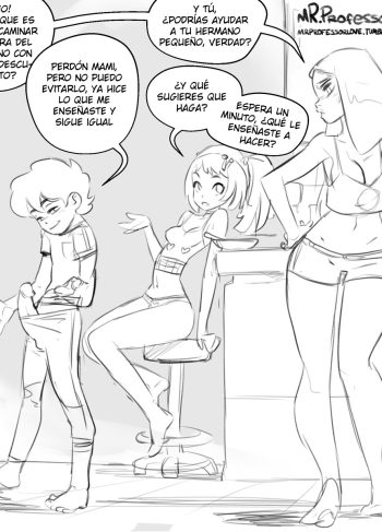 [Mr_Professor] La Panadería de Mamá 1 (Comic Porn)