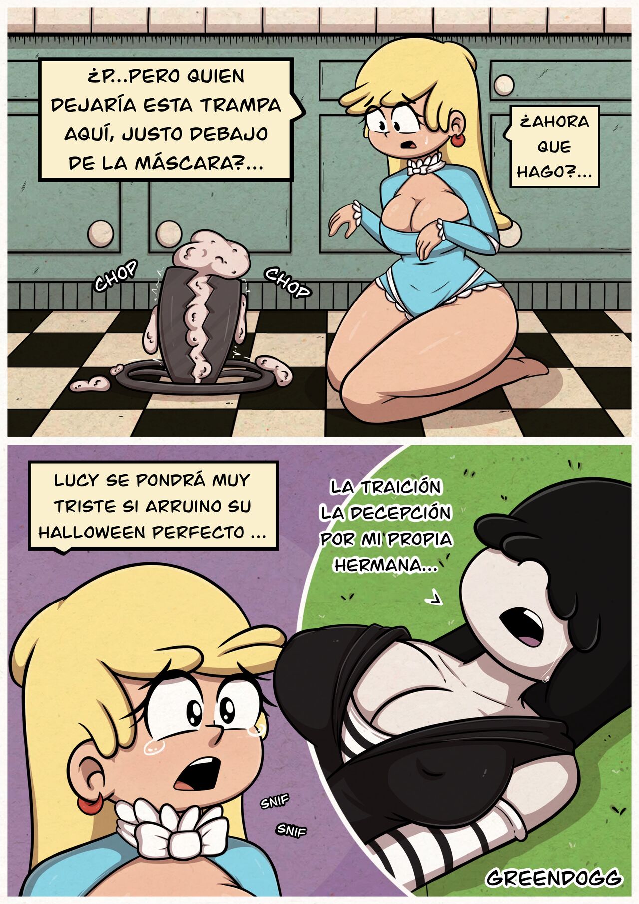 [Greendogg] The Lewd Halloween (The Loud House)