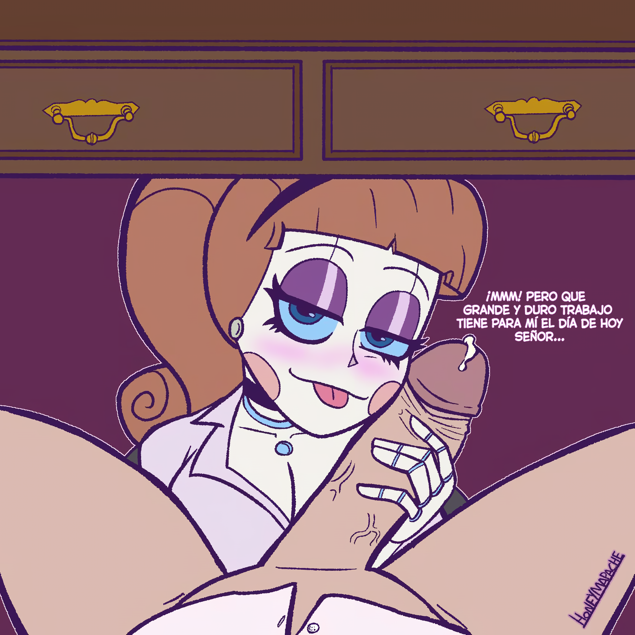 [HoneyMapache] Secretaria Molly (Emmy the robot)