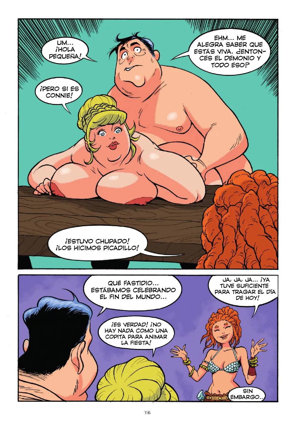 [Maconi Gianluca] Connie, la Bárbara Vol. 1 (Comic Porn)