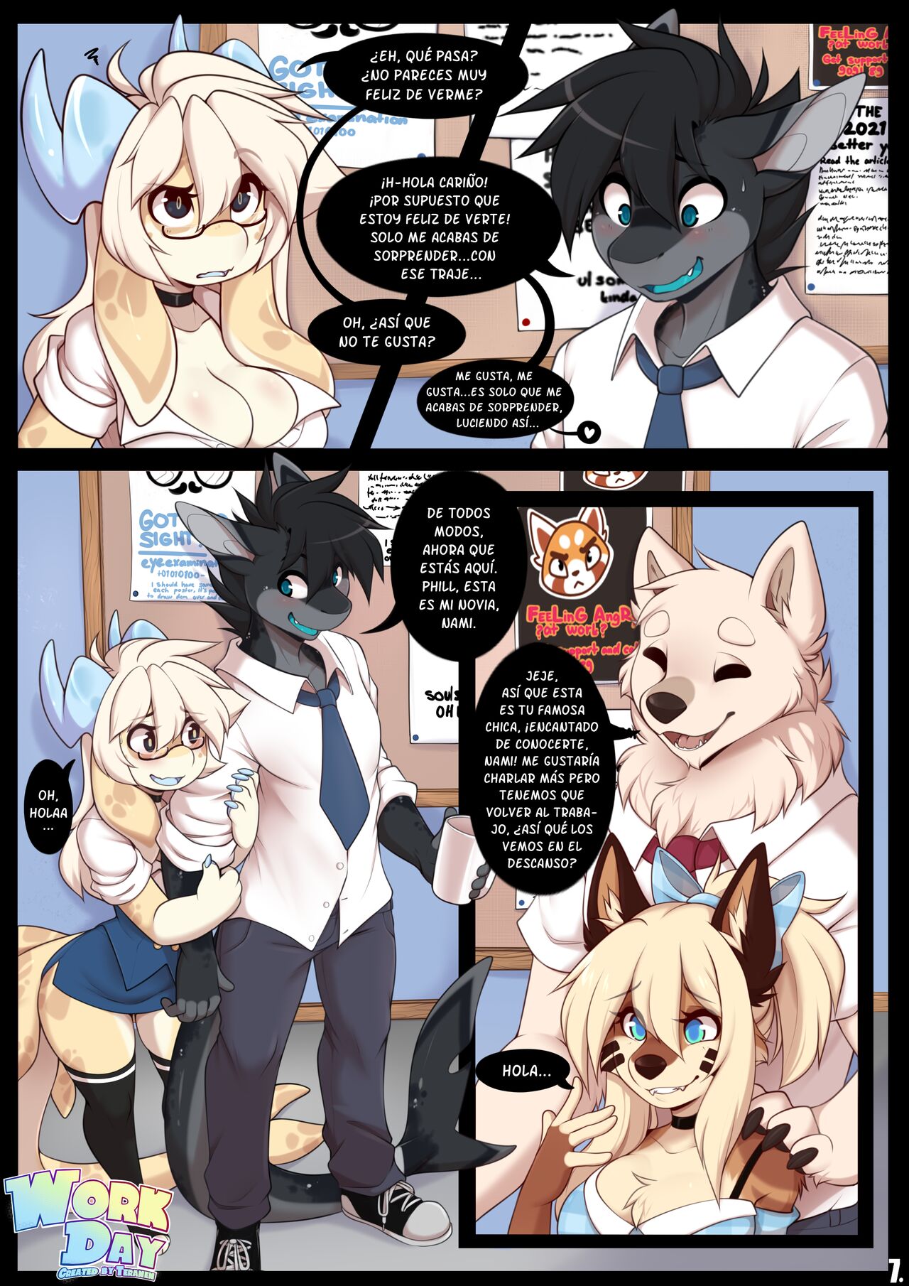 [Teranen] Work Day (Furry Porn)