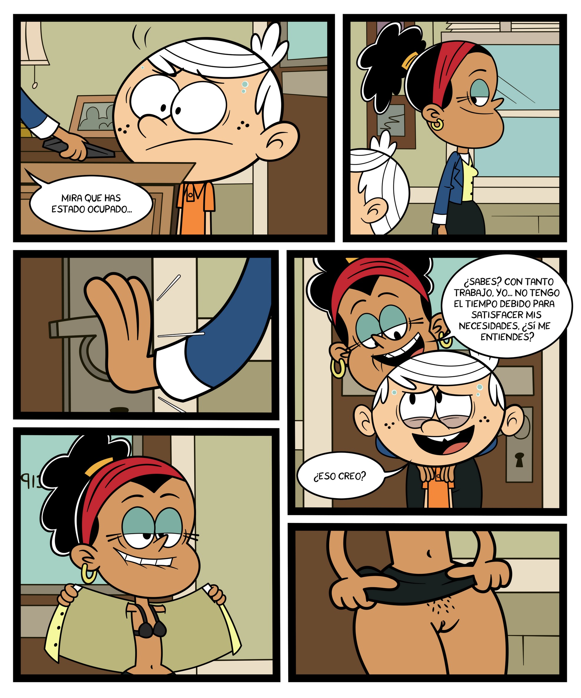 [Taki8hiro] Lincoln x Principal Ramirez (The Loud House)