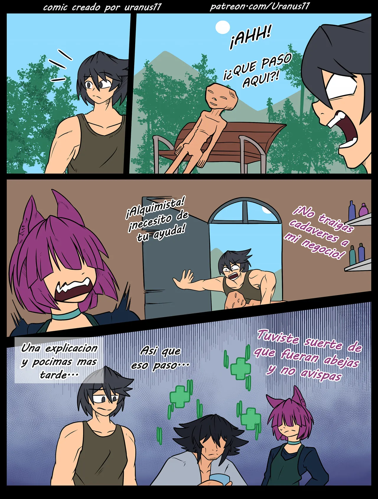 [Uranus11] Trampa de colmena (Comic Porn)