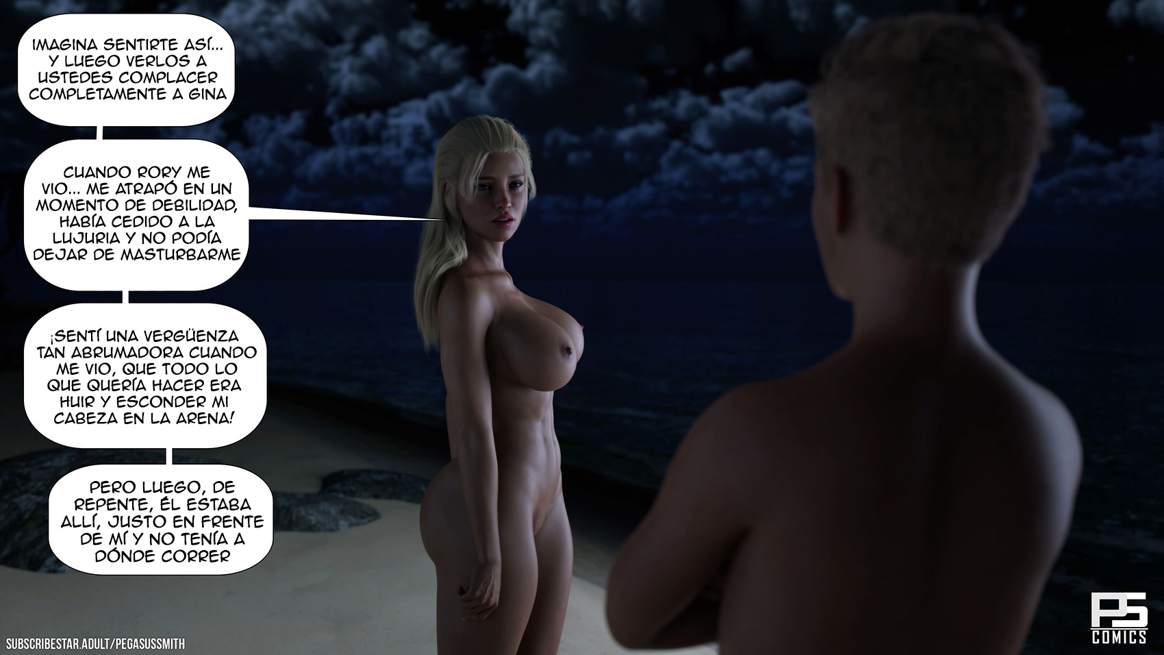 [Pegasus Smith] AU NATUREL — Nudist Resort parte 10 (Comic Porn)