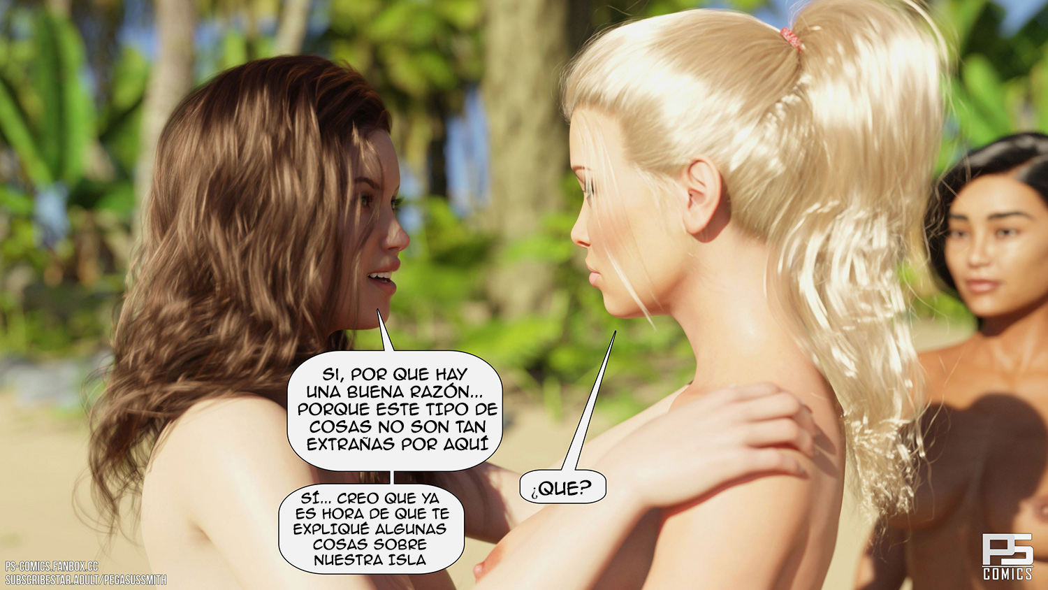 [Pegasus Smith] AU NATUREL — Nudist Resort parte 16 (Comic Porn)