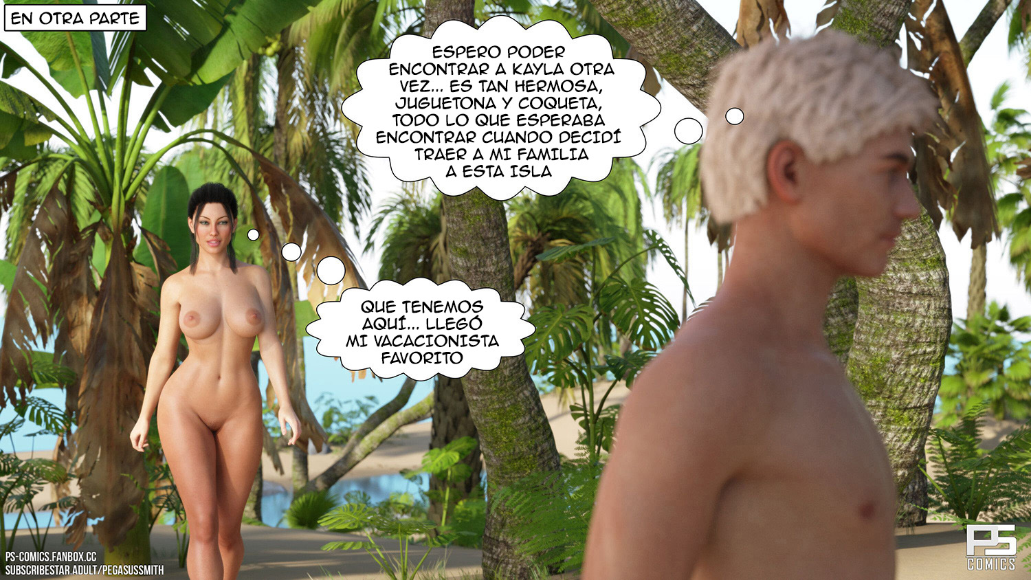 [Pegasus Smith] AU NATUREL — Nudist Resort parte 16 (Comic Porn)