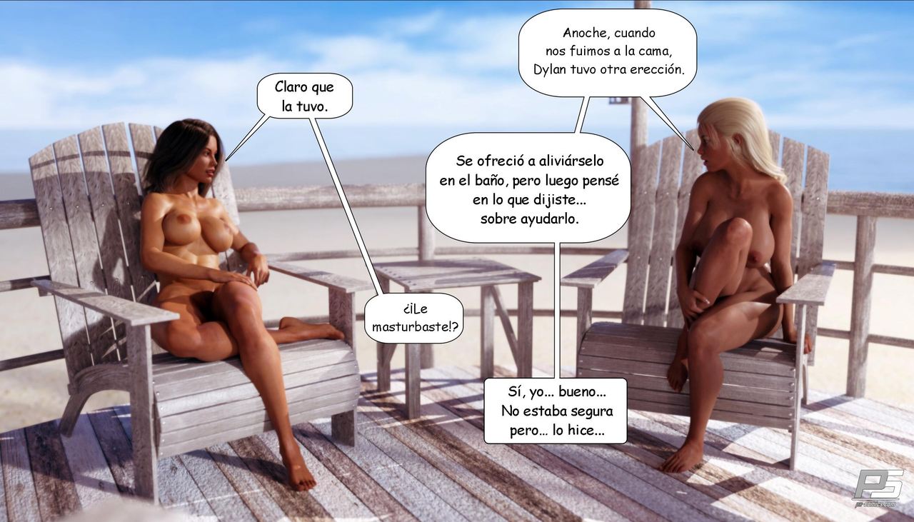 [Pegasus Smith] AU NATUREL — Nudist Resort parte 3 (Comic Porn)