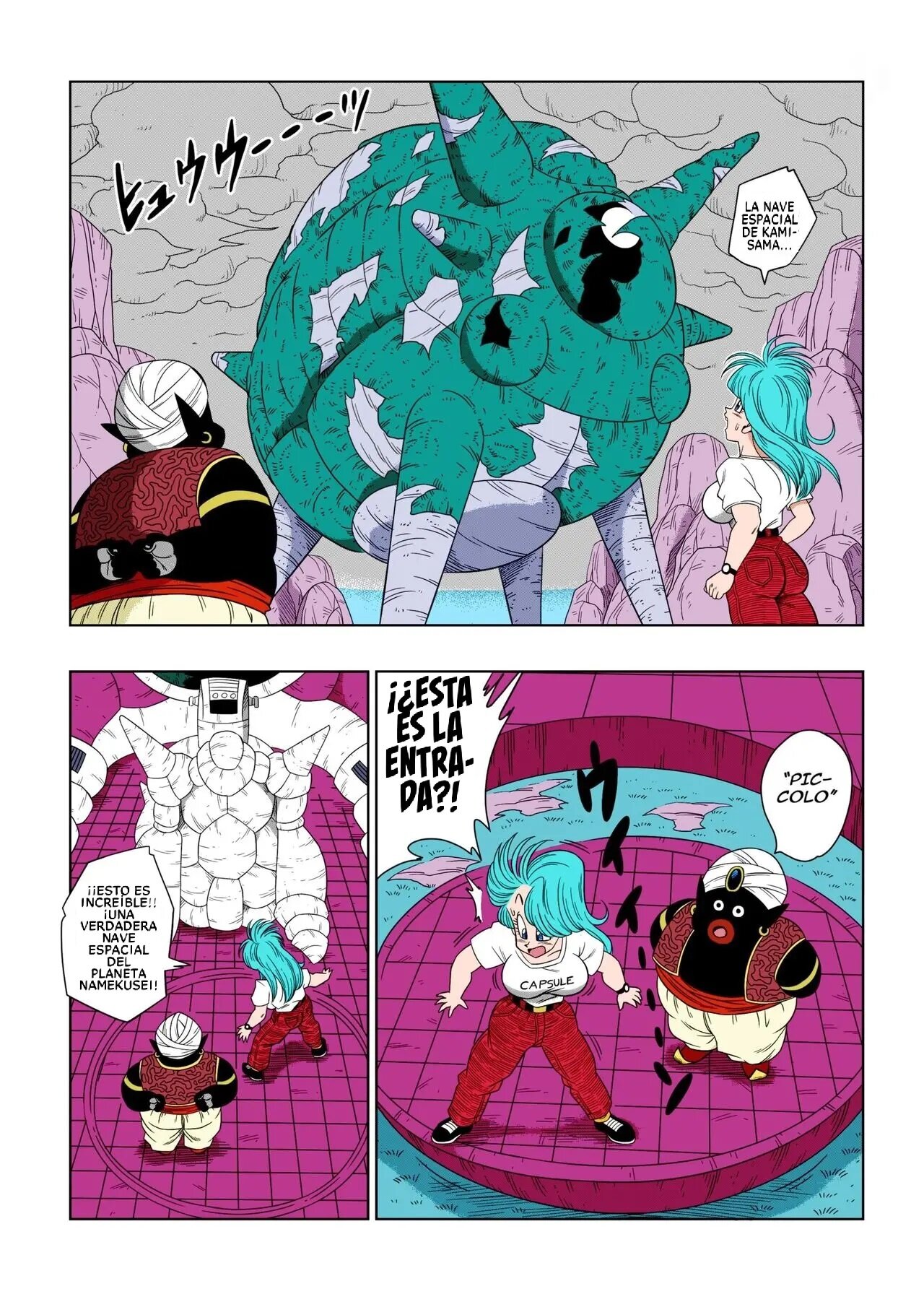 [Yamamoto] BULMA conoce a Mister POPO (Dragon Ball Z)