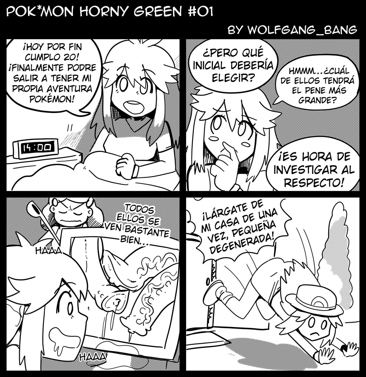 [Wolfrad Senpai] POKEMON Horny Green (Pokémon)