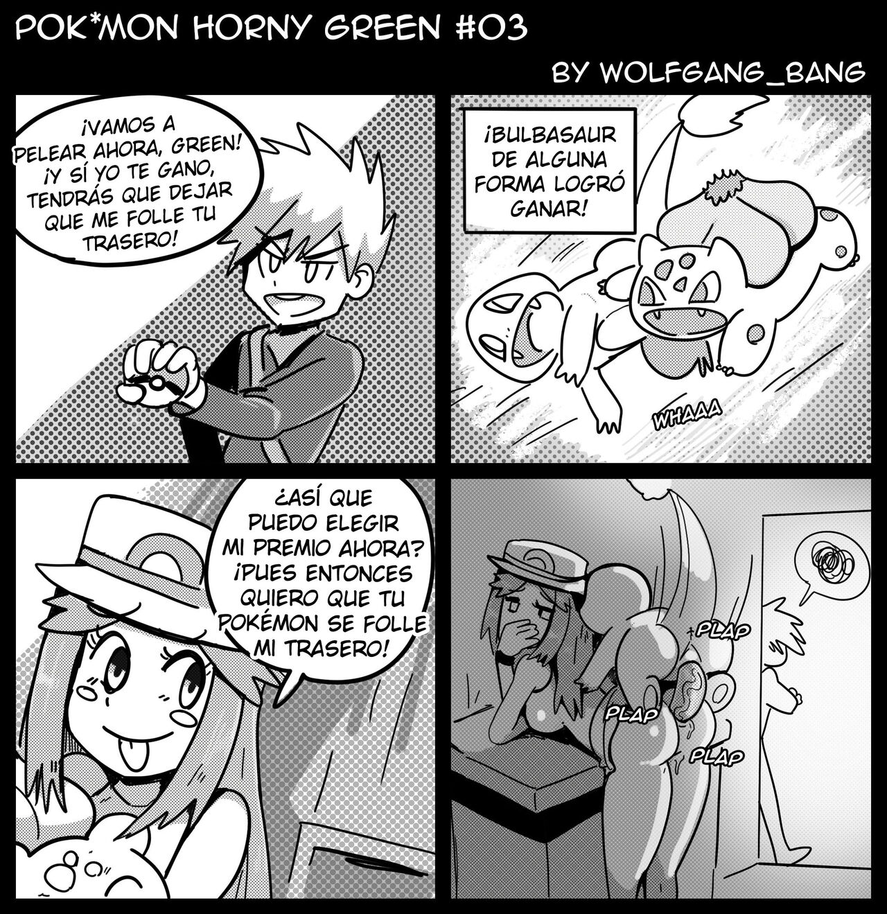 [Wolfrad Senpai] POKEMON Horny Green (Pokémon)