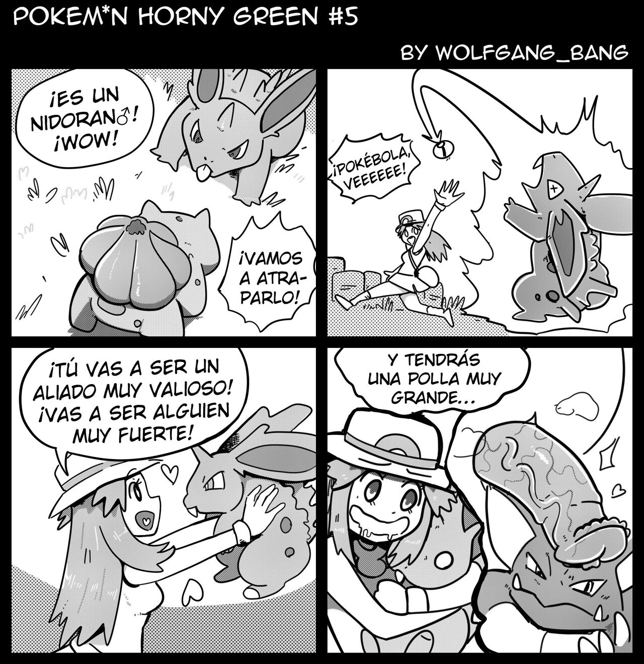 [Wolfrad Senpai] POKEMON Horny Green (Pokémon)