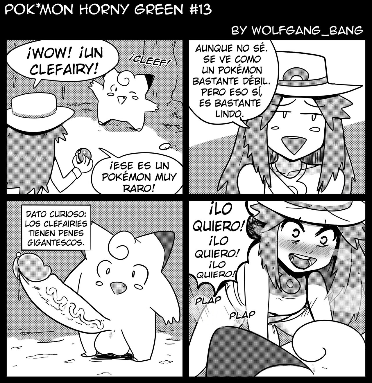 [Wolfrad Senpai] POKEMON Horny Green (Pokémon)