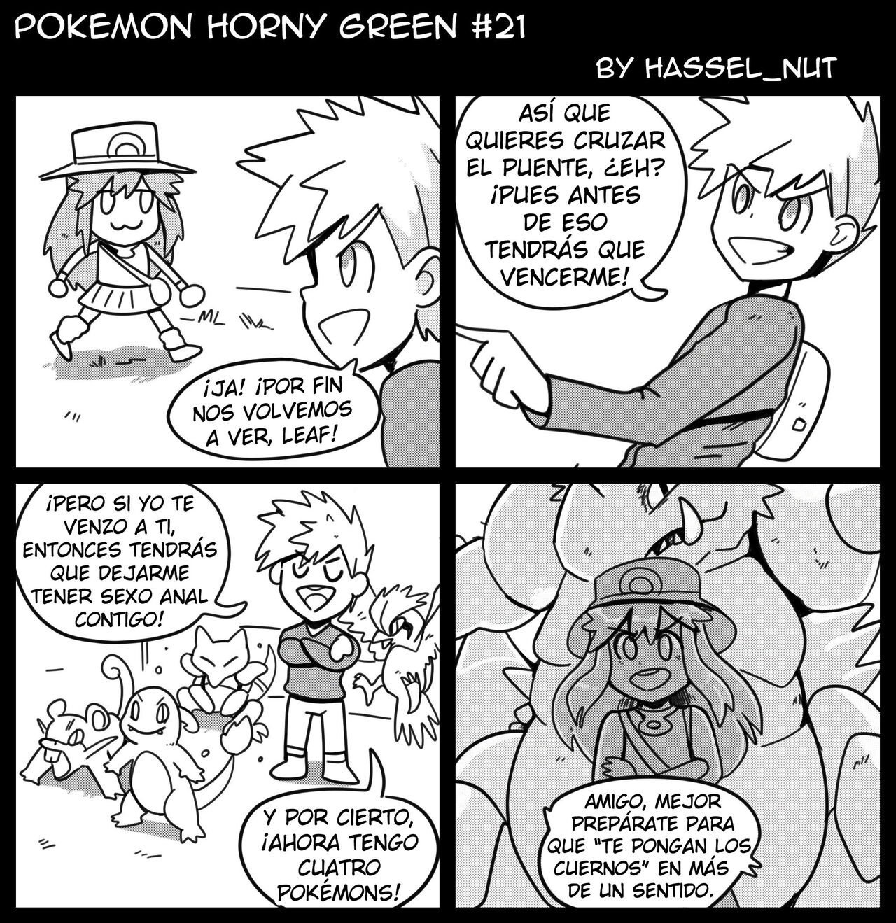 [Wolfrad Senpai] POKEMON Horny Green (Pokémon)