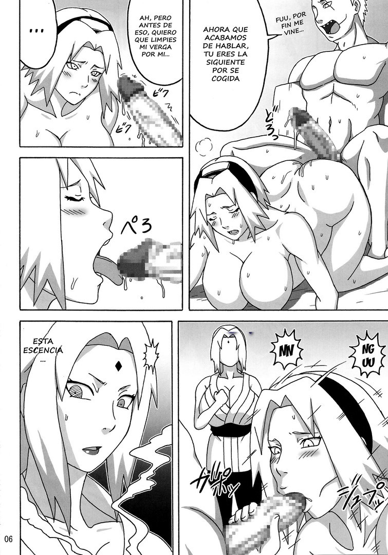 [Naruhodo] TSUNADE Lewd Prision parte 3 (Naruto)