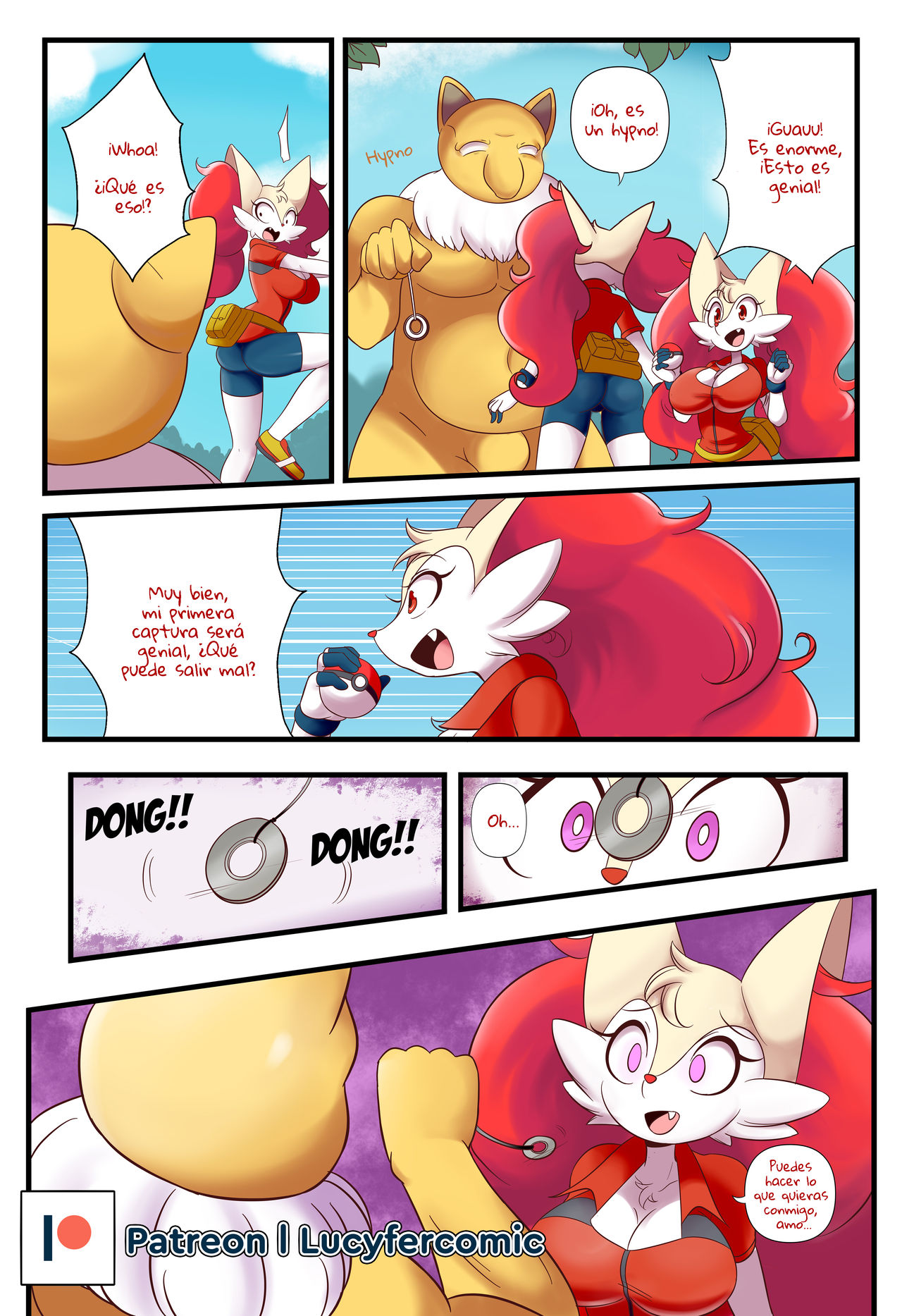 [Lucyfer-comic] Trainer BRAIXEN (Pokémon)