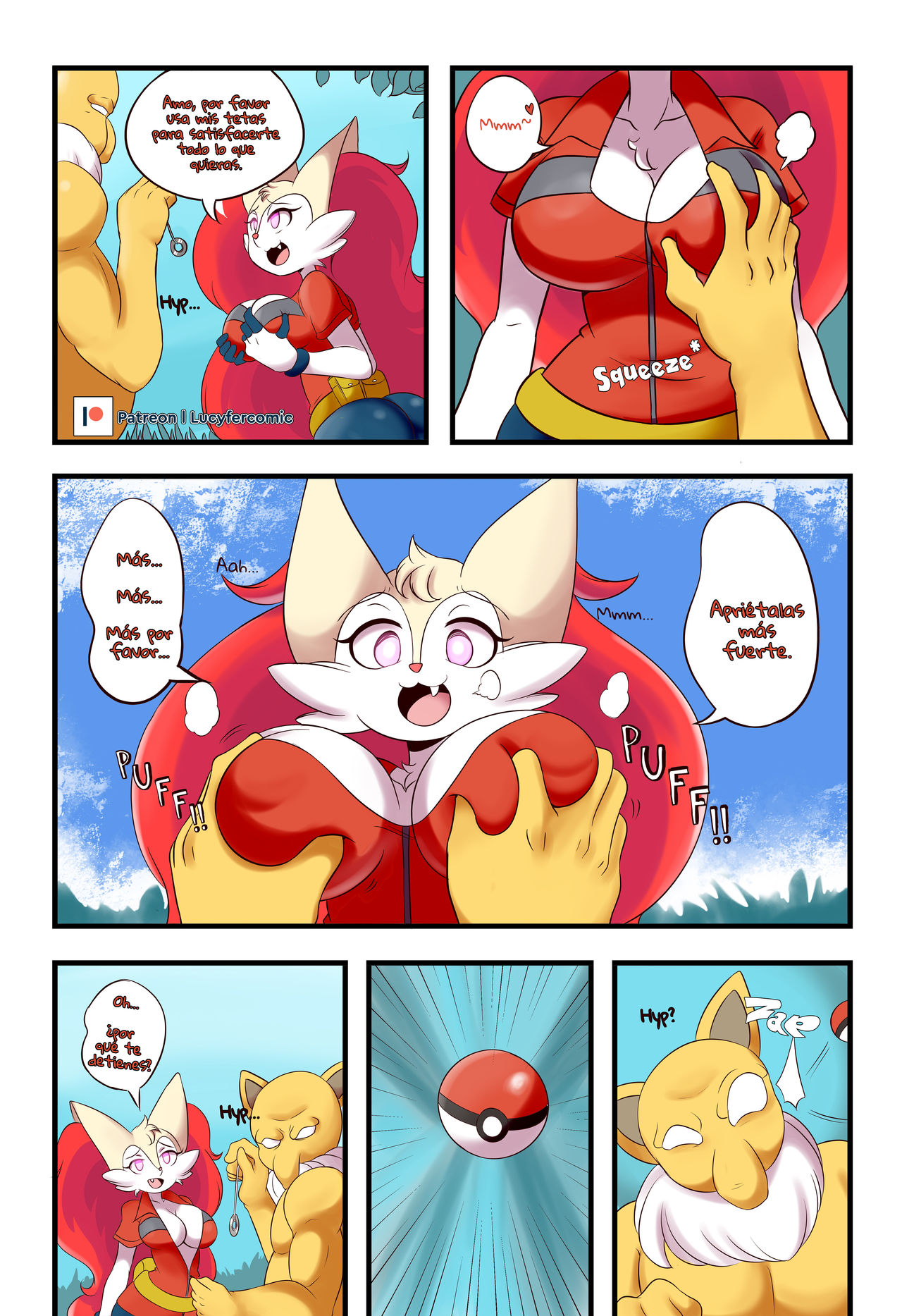 [Lucyfer-comic] Trainer BRAIXEN (Pokémon)