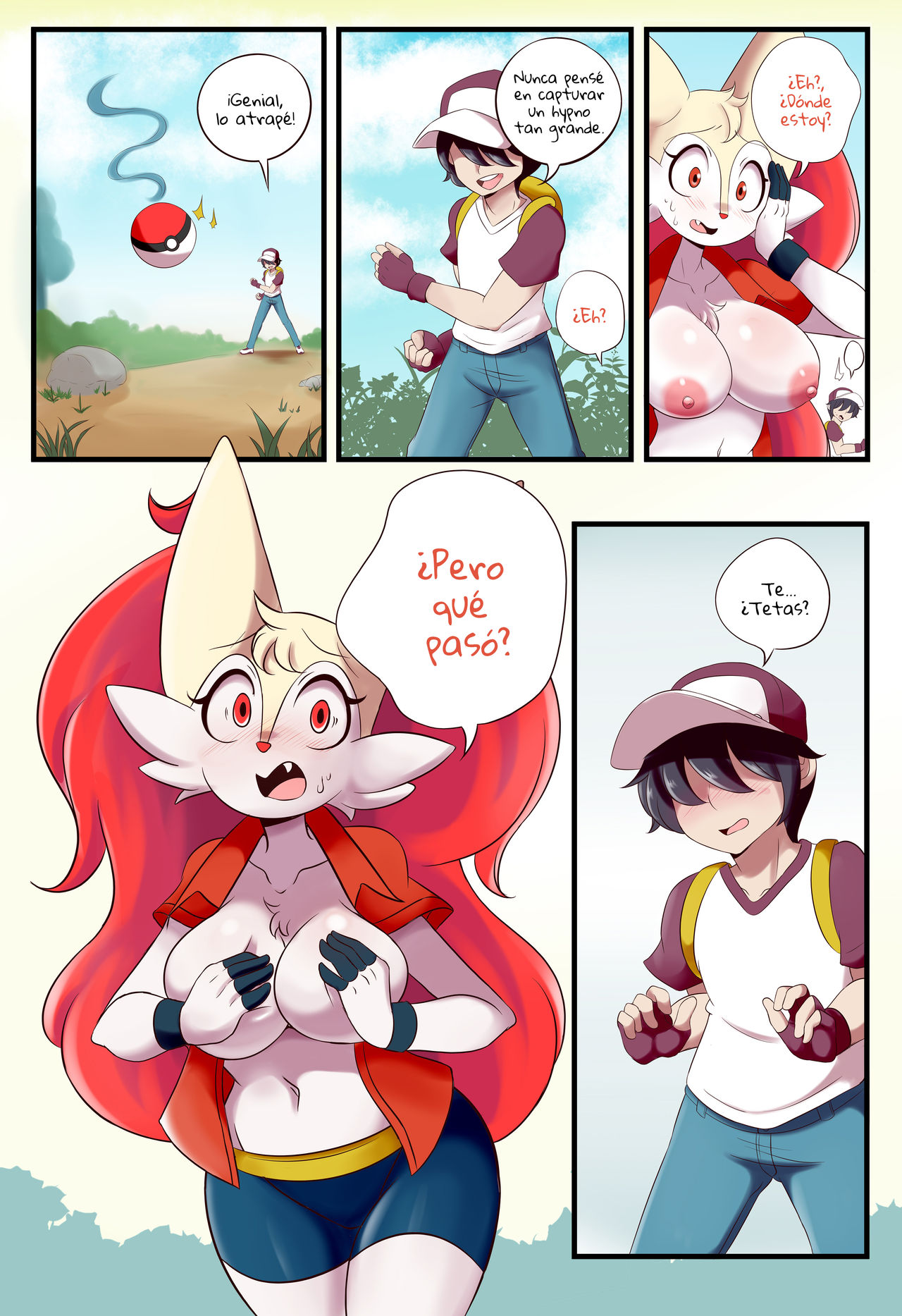 [Lucyfer-comic] Trainer BRAIXEN (Pokémon)