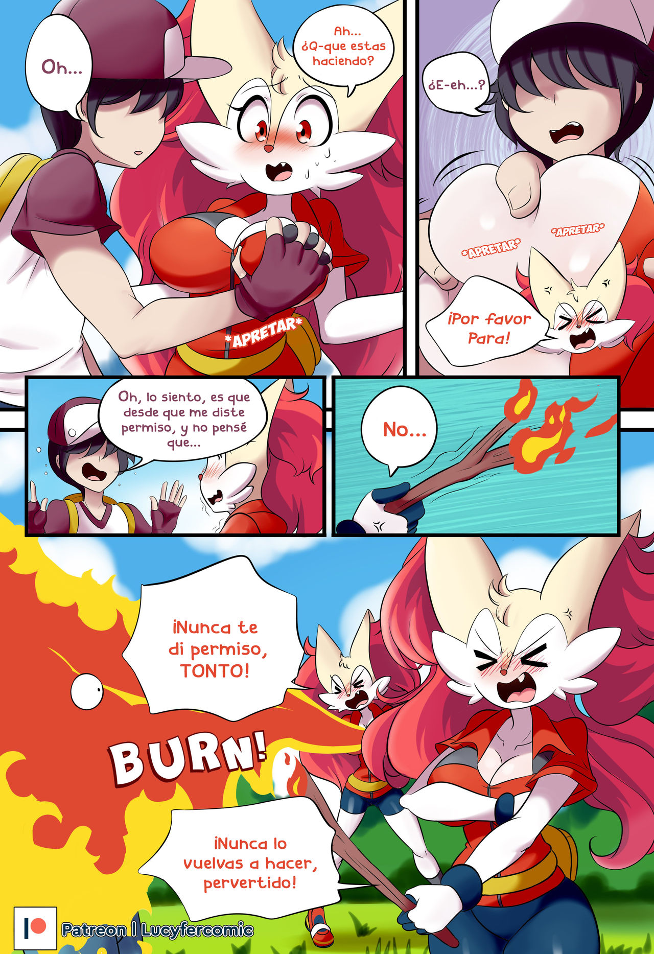 [Lucyfer-comic] Trainer BRAIXEN (Pokémon)