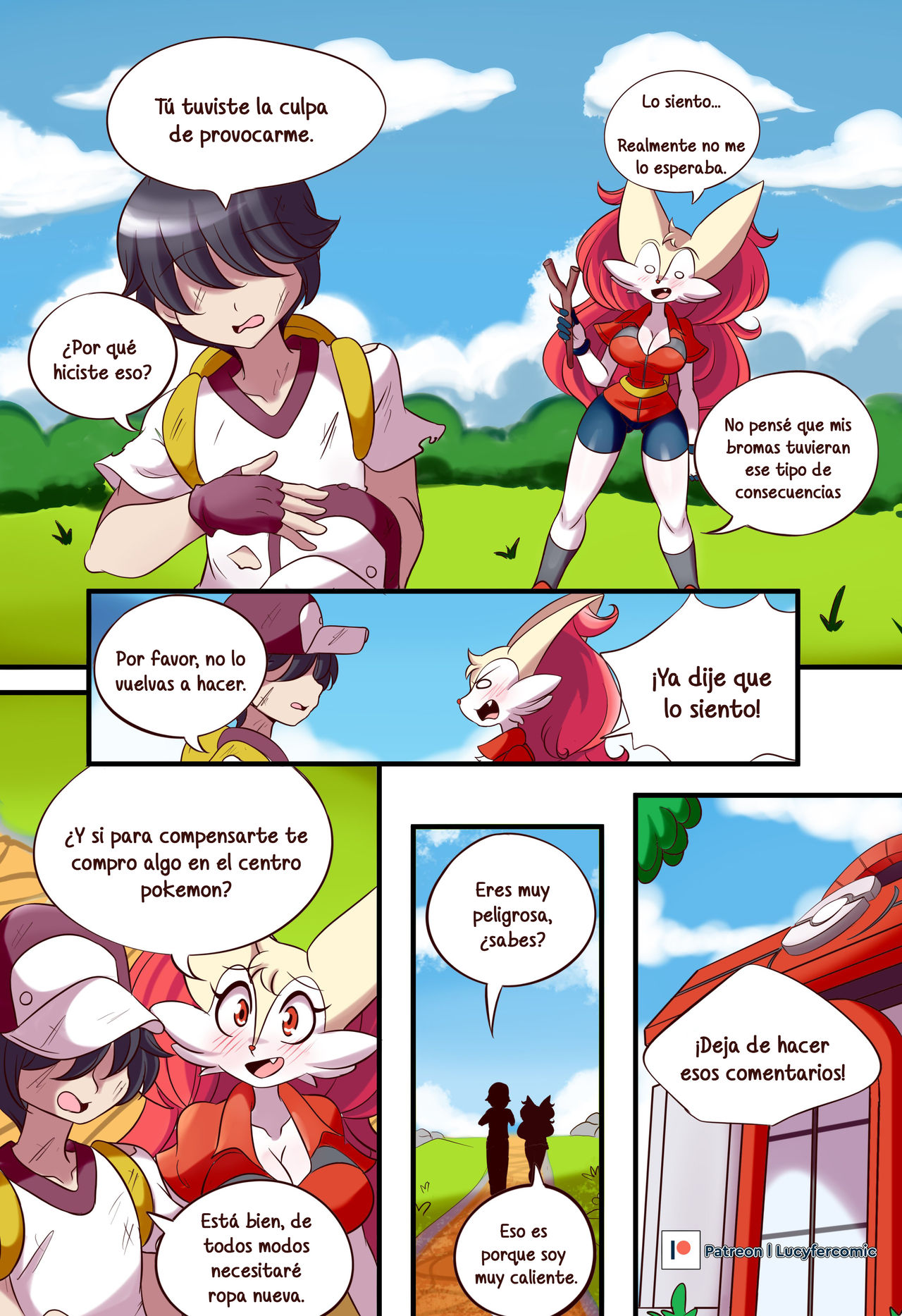 [Lucyfer-comic] Trainer BRAIXEN (Pokémon)