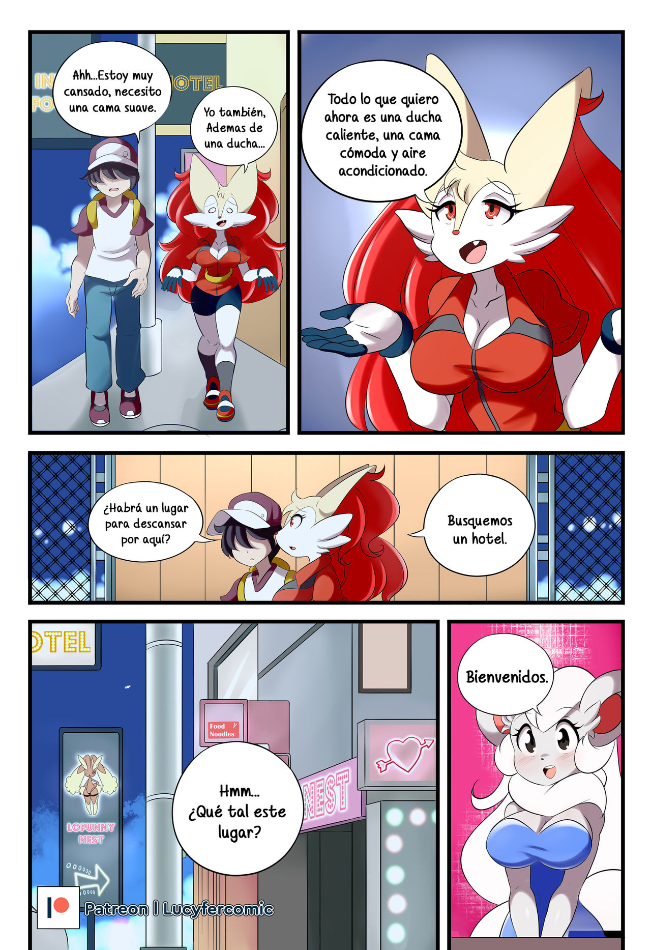 [Lucyfer-comic] Trainer BRAIXEN (Pokémon)