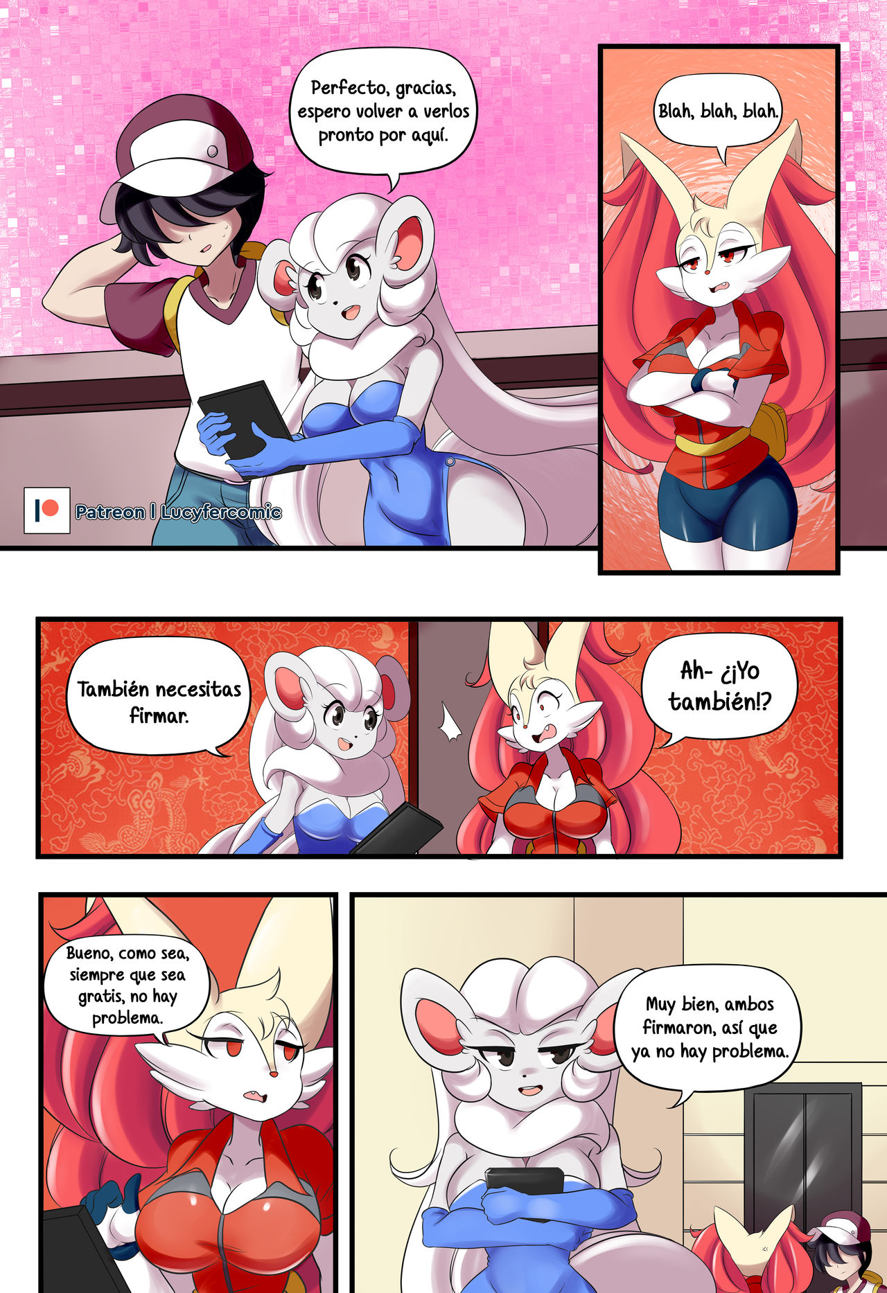 [Lucyfer-comic] Trainer BRAIXEN (Pokémon)