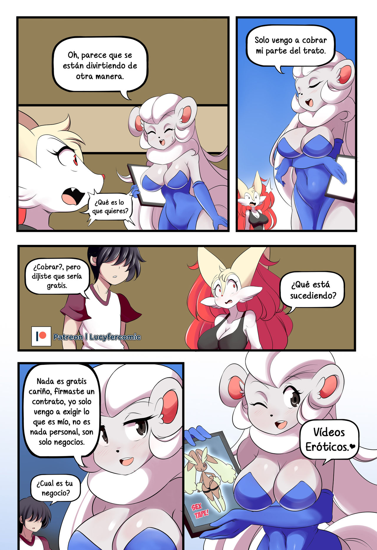 [Lucyfer-comic] Trainer BRAIXEN (Pokémon)