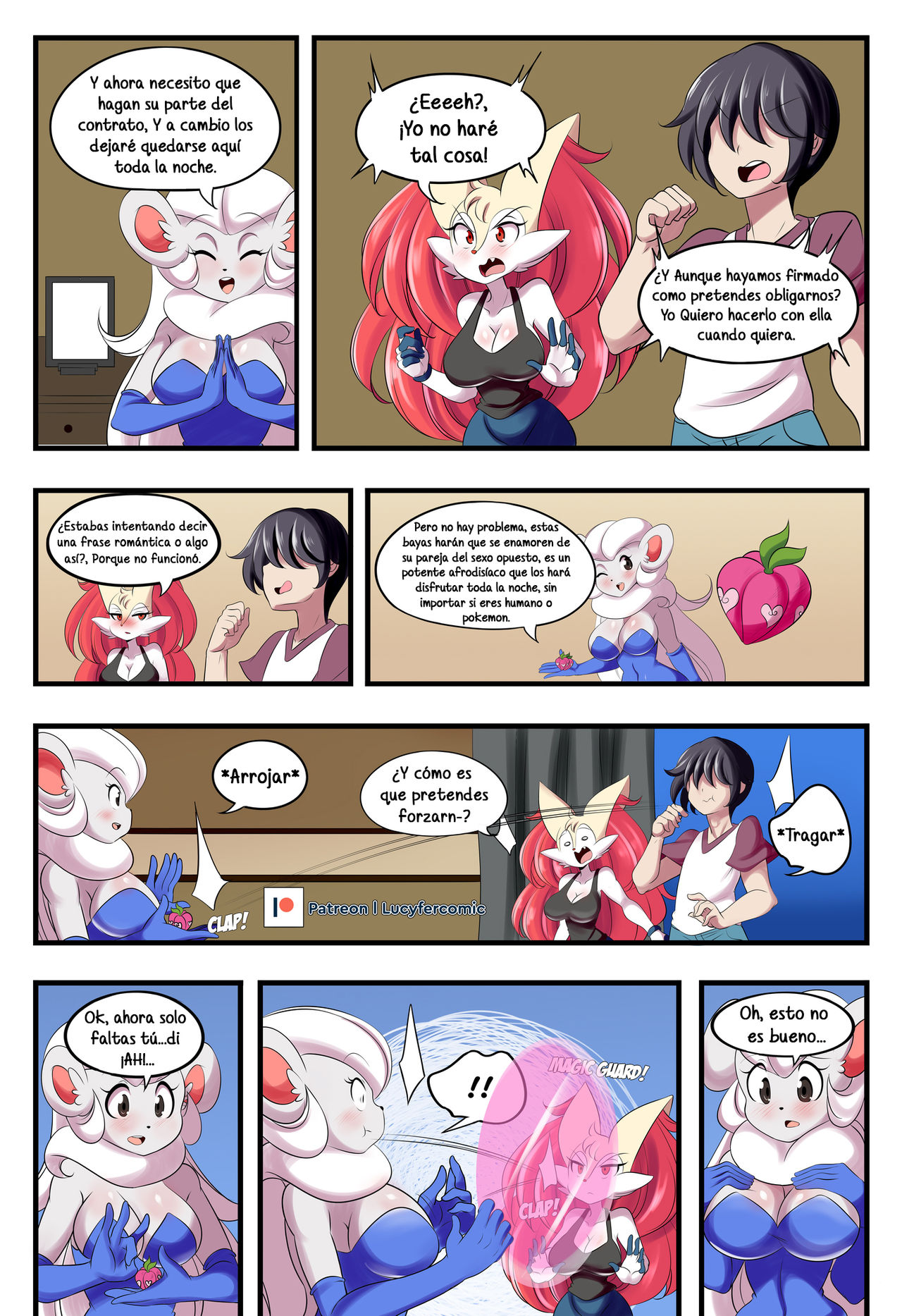 [Lucyfer-comic] Trainer BRAIXEN (Pokémon)