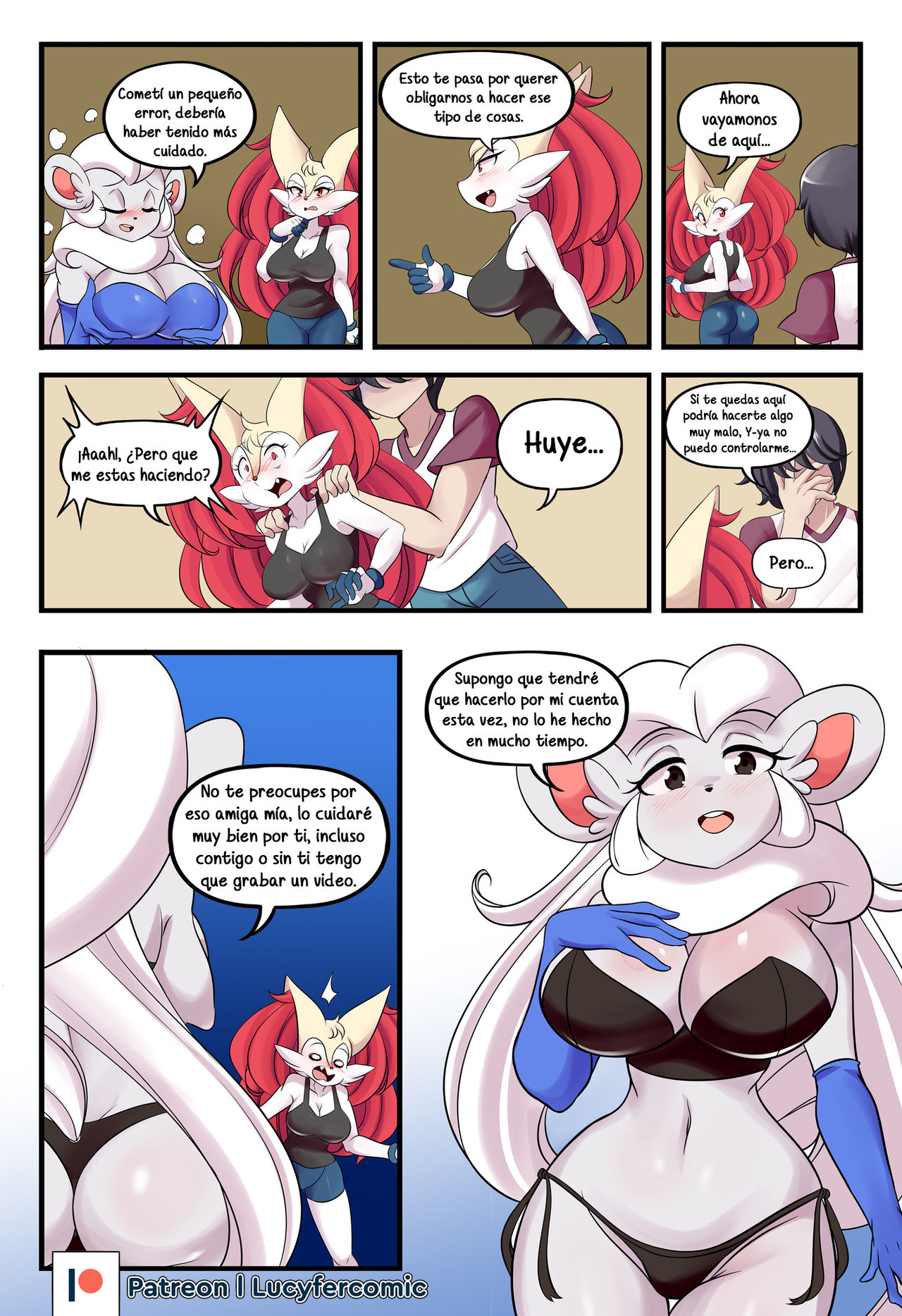 [Lucyfer-comic] Trainer BRAIXEN (Pokémon)