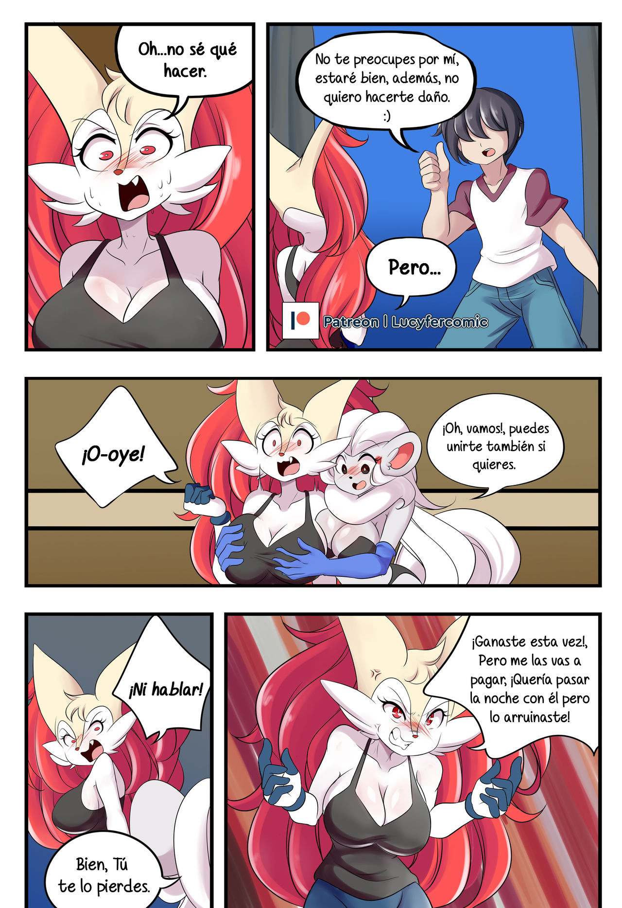 [Lucyfer-comic] Trainer BRAIXEN (Pokémon)