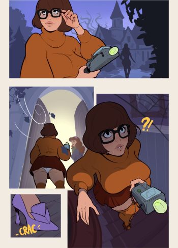 [Hornyx] Velma and Daphne’s spooky night (Scooby-Doo)