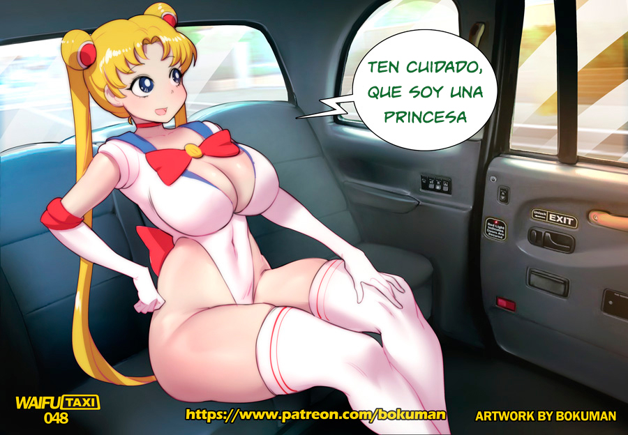 [Bokuman] WAIFU FAKE taxi (Comic Porn)