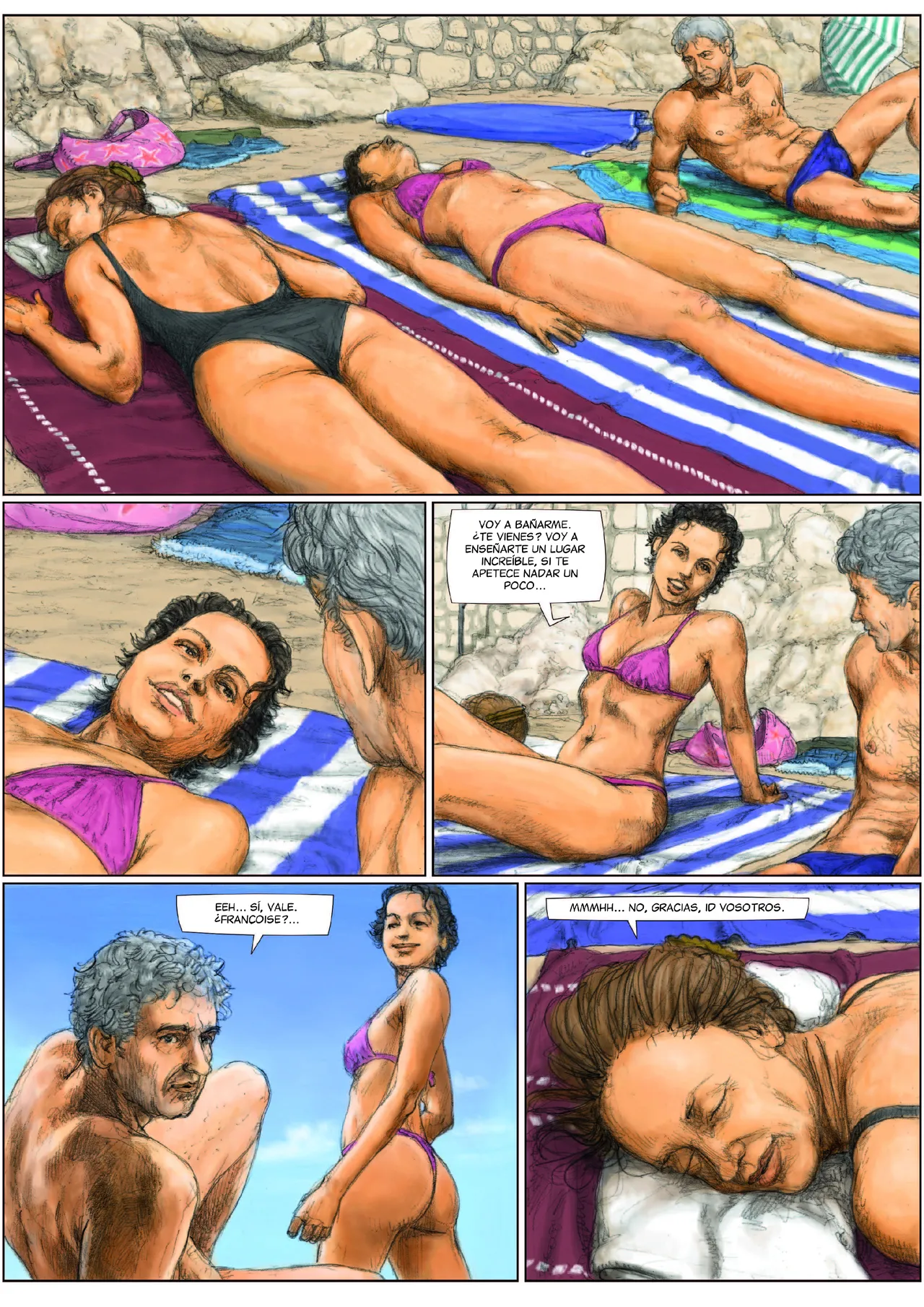 [Axel] La Tentación (Comic Porn)