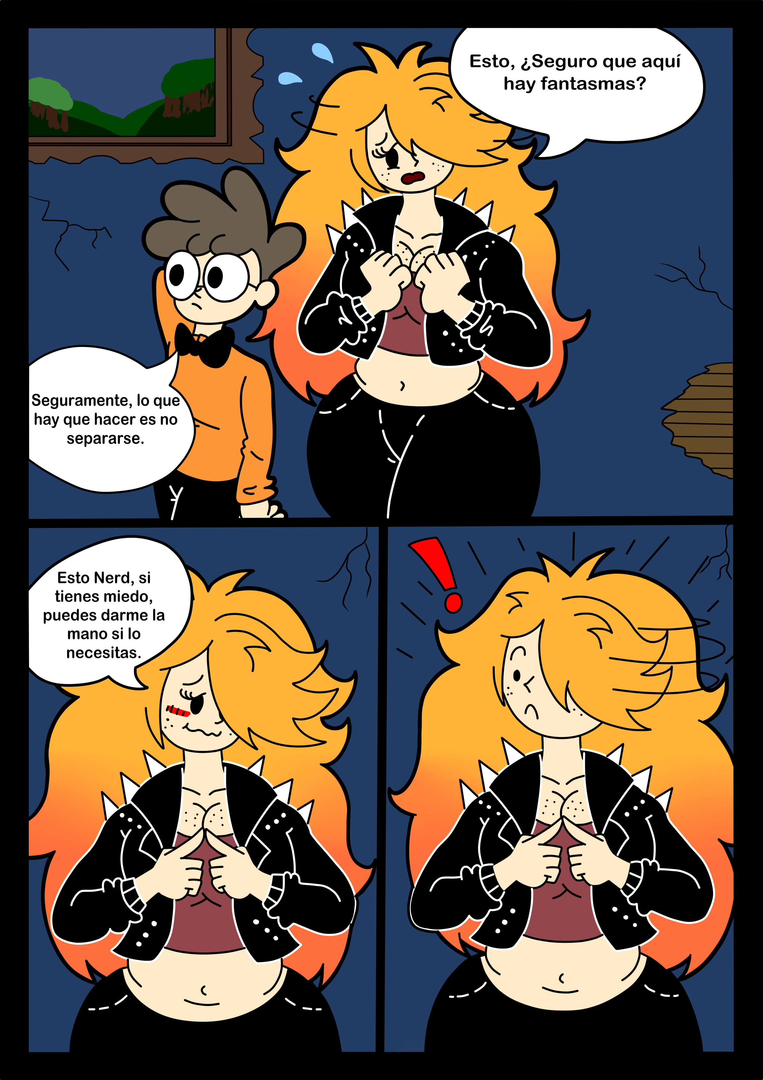 [NeroRedon (Maidisixx_art)] Spooky Encounters (Nerd and Jock)