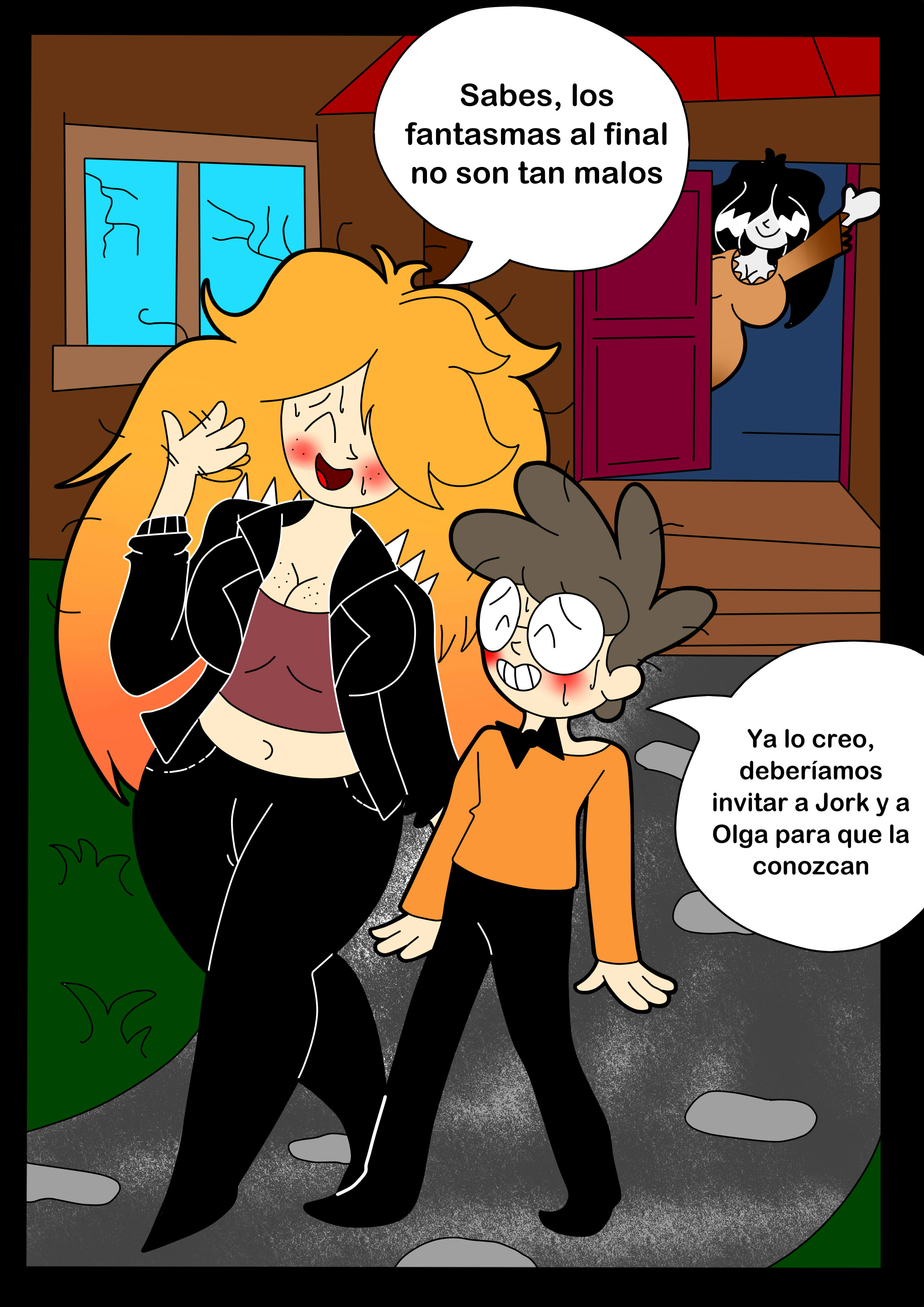 [NeroRedon (Maidisixx_art)] Spooky Encounters (Nerd and Jock)