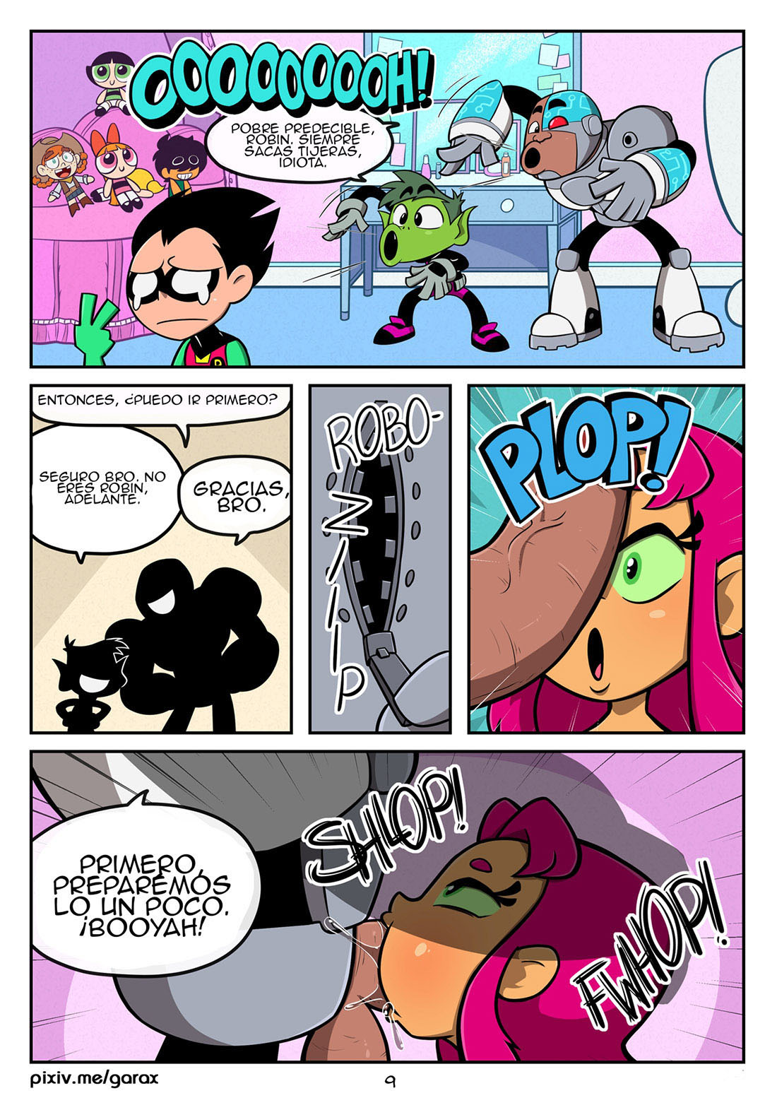 [Garabatoz] A Helping Wing (Teen Titans Go)